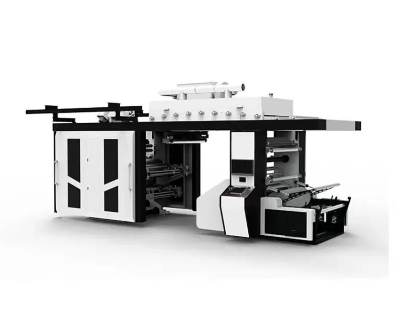 4 Warna Central Impression Flexographic Press